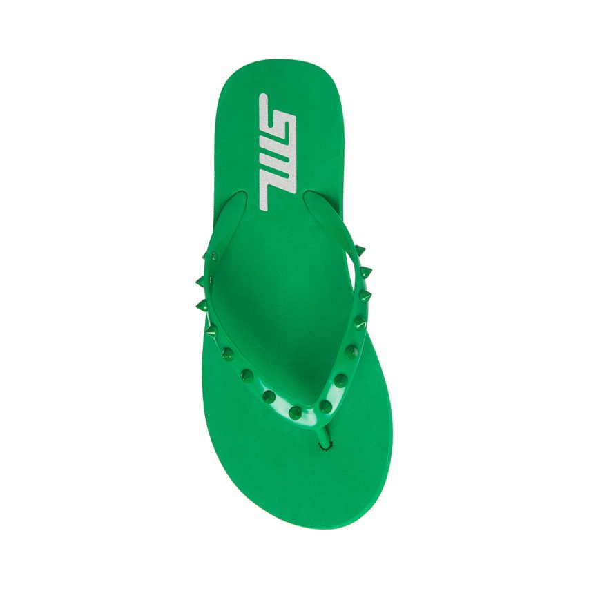 Chanclas Steve Madden Lumi Mujer Verde | ES IF2E1S